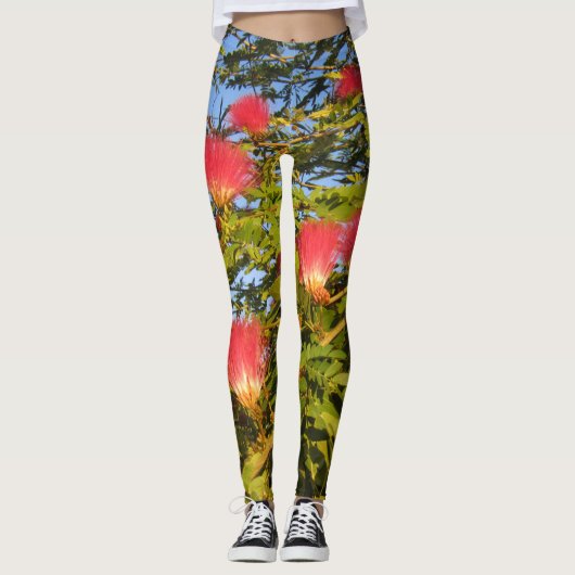 Leggings Arbre à soie persan (Devant)