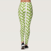 Leggings Arbre Abstrait dans la verdure (Dos)