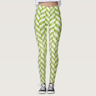Leggings Arbre Abstrait dans la verdure