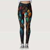 Leggings Arbre de la vie Amour Girl Power (Devant)