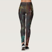 Leggings Arbre de la vie - Yggdrasil - et runes (Dos)