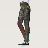 Leggings Arbre de la vie - Yggdrasil - et runes (Gauche)