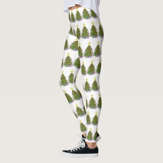 Leggings Arbre de Noël (Gauche)