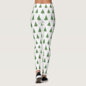 Leggings Arbre de Noël adorable (Dos)