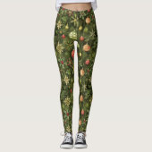 Leggings Arbre de Noël aquarelle (Devant)