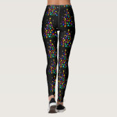 Leggings Arbre de Noël autiste (Dos)