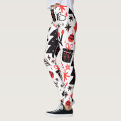 Leggings Arbre De Noël, Cadeaux Et Décorations (Gauche)