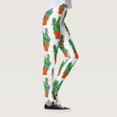 Leggings arbre de Noël de cactus (Droite)