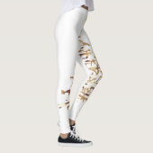 Leggings Arbre de Noël des armes à feu - Camo Imprimer Cade (Droite)
