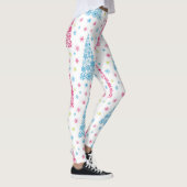 Leggings Arbre de Noël moderne élégant (Droite)
