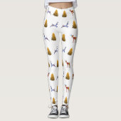 Leggings Arbre de vacances Reindees (Devant)