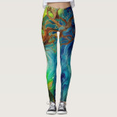 Leggings Arbre de vie (Devant)