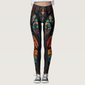 Leggings Arbre de vie fille puissance et amour (Devant)
