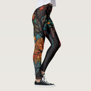 Leggings Arbre de vie fille puissance et amour
