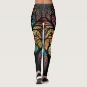 Leggings Arbre de vie fille puissance et amour (Dos)
