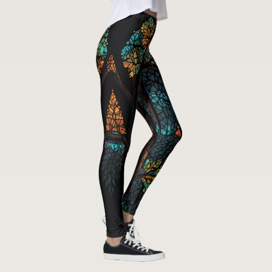 Leggings Arbre de vie fille puissance et amour (Droite)