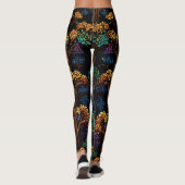 Leggings Arbre de vie fille puissance et amour (Dos)