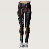 Leggings Arbre de vie fille puissance et amour (Devant)