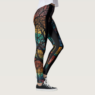 Leggings Arbre de vie fille puissance et amour