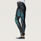 Leggings Arbre de vie - Mosaïque de forêt mystique (Gauche)