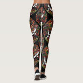 Leggings arbre de vie noir (Dos)