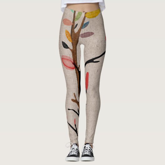 Leggings Arbre Eco Rustique (Devant)