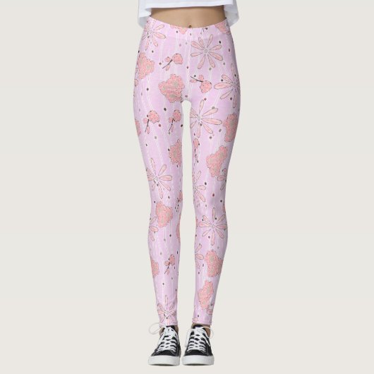 Leggings Arbre en floraison (Devant)