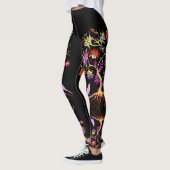 Leggings arbre et oiseau (Gauche)
