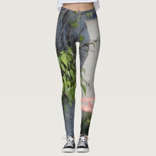 Leggings Arbre Feuille conception de la mode