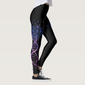 Leggings Arbre génétique du brin d'ADN de l'arbre de vie (Droite)