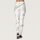 Leggings Arbre-Noël Gold & Silver (Dos)