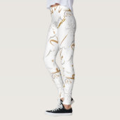 Leggings Arbre-Noël Gold & Silver (Gauche)