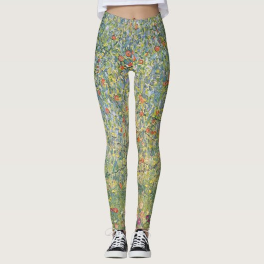Leggings Arbre pomme Gustav Klimt (Devant)