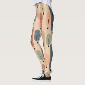 Leggings Arbres atomiques rétro (Gauche)