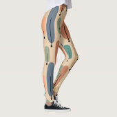Leggings Arbres atomiques rétro (Droite)
