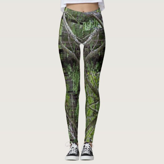 Leggings Arbres dans le Michigan (Devant)