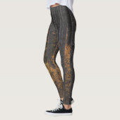 Leggings Arbres et doré feuillage d'automne (Gauche)