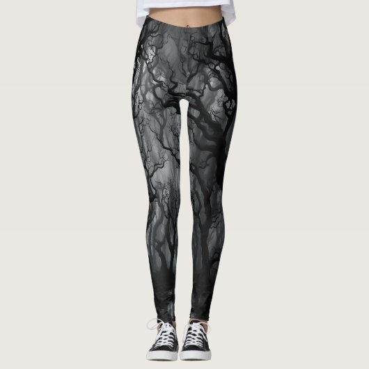 Leggings Arbres nocturnes (Devant)