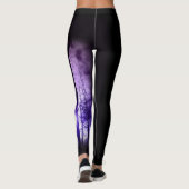 Leggings Arbres pourpres (Dos)