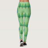 Leggings Arbres verts boisés Thunder_Cove (Dos)