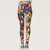Leggings Arc-en-ciel (Devant)