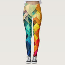 Leggings arc-en-ciel