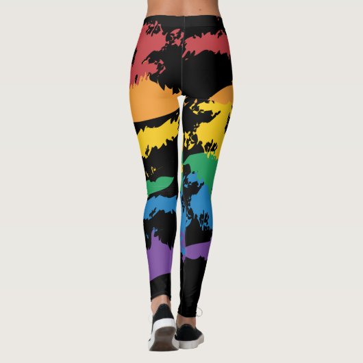 Leggings Arc en ciel (Dos)