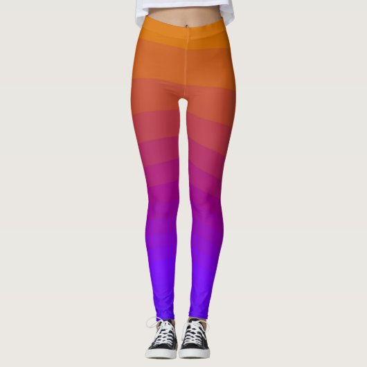 Leggings Arc-en-ciel (Devant)