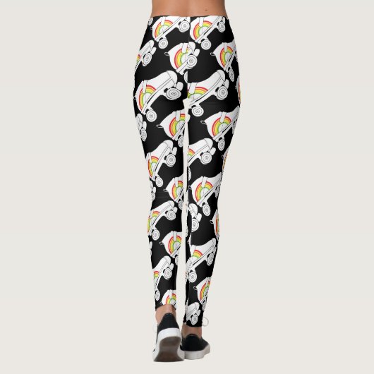 Leggings arc-en-ciel (Dos)