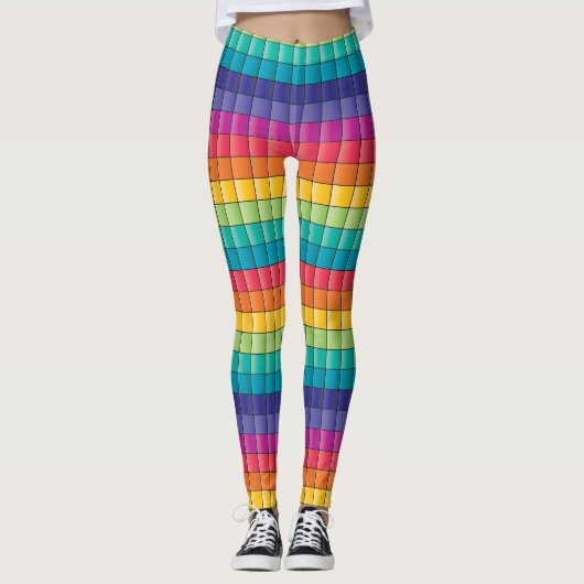 Leggings Arc-en-ciel (Devant)