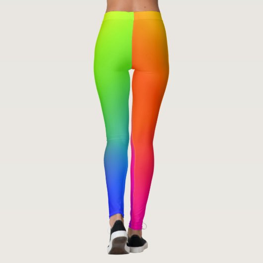 Leggings Arc-en-ciel (Dos)