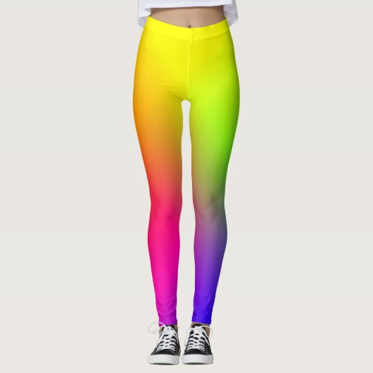 Leggings Arc-en-ciel (Devant)