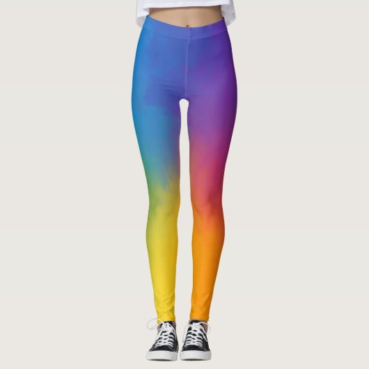 Leggings arc-en-ciel (Devant)
