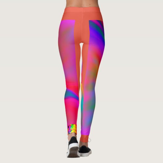 Leggings arc-en-ciel (Dos)